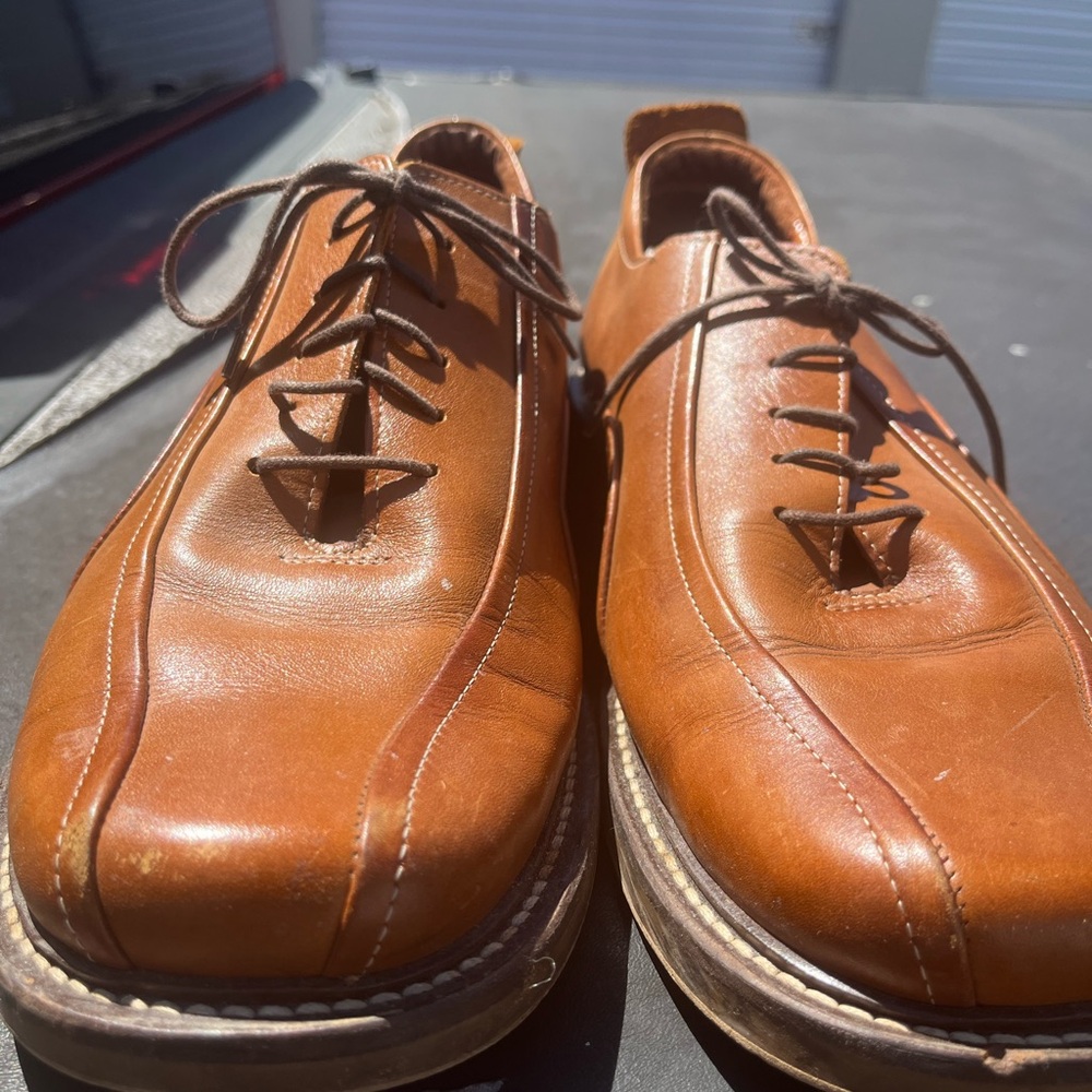 Skechers Men's Brown Casual Lace-Up Oxfords